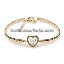 Bracelet de coeur de pêche rapide pour les filles nouveau produit bracelet de cadeau de noel